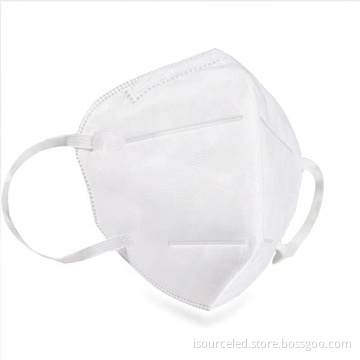 With adjust nose clip and earloop face mask